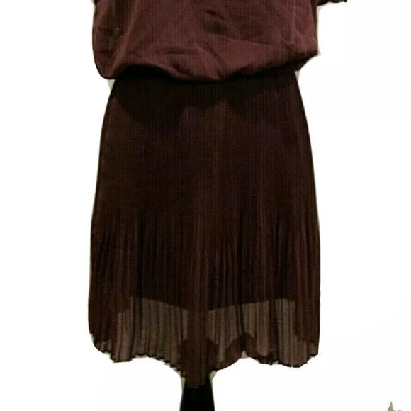 LUSH Plum Dolman Sleeve Open Back Sheath Dress - Picture 2 of 9